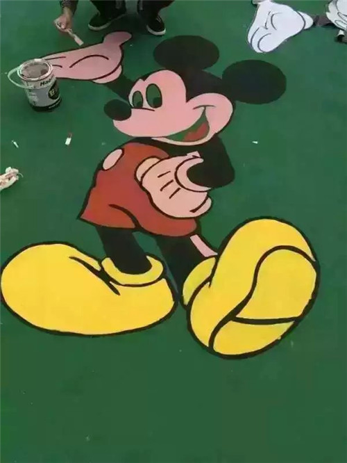 幼儿园塑胶颗粒场地